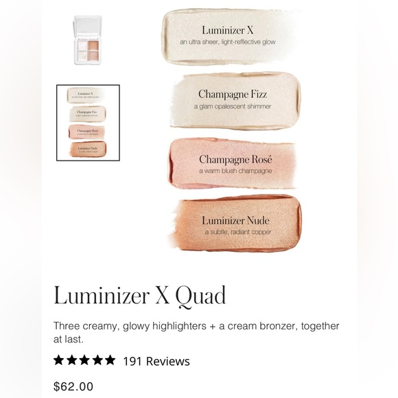 NIB RMS Beauty Luminizer X Quad & Master Mixer - Picture 3 of 13